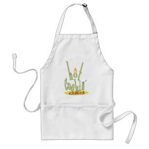 Delantal papá caliente del cookin