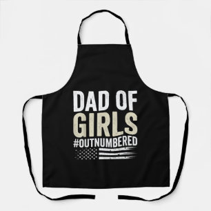 Delantal Papá de Chicas Superadas Divertido Día del Padre