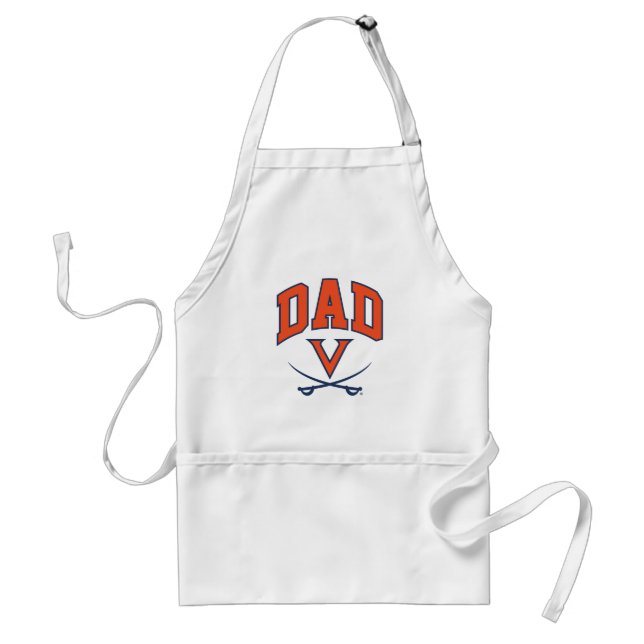 Delantal Papá de los Virginia Cavaliers (Frente)