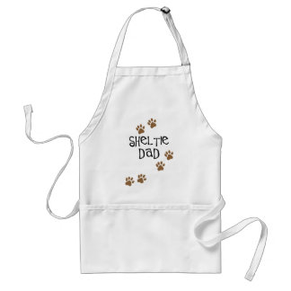 Delantal Papá de Sheltie
