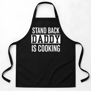 Delantal Papá Divertido Cocinando