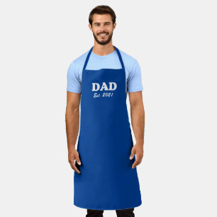 Delantal Papá, el Personalizado Est con el Día del Padre