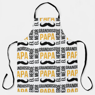 Delantal papa grandioso heroe