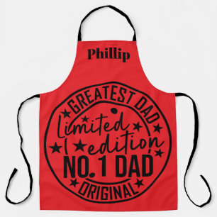 Delantal Papá más grande del día del padre, padre más perso