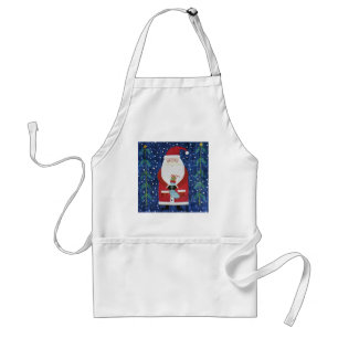 Delantal Papá Noel