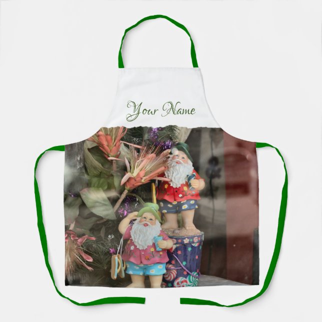 Delantal Papá Noel (Anverso)