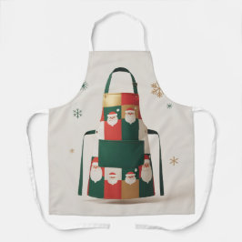 Delantal Papá Noel