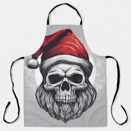 Delantal Papá Noel esqueleto