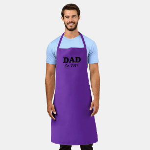 Delantal Papá, Personalizado de la cita del Este Día del