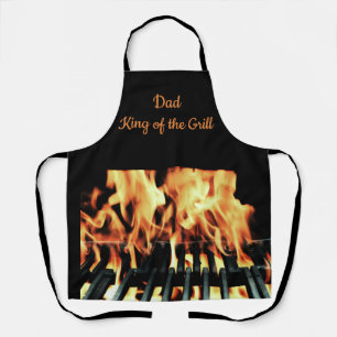 Delantal Papá Rey del Personalizado Grill Apron