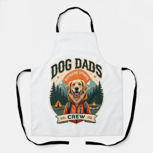Delantal Papás Perros Vintage Tripulación De Deportes Al Ai