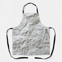 Delantal Papel arrugado divertido