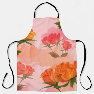 Delantal Papel de bandana paisley, diseño de bufanda de sed