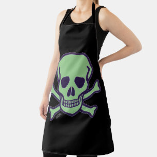 Delantal Papel de chef de Green Skull