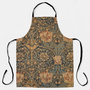 Delantal Papel pintado rico de madreselva de William Morris