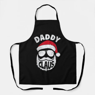 Delantal Papi Claus Santa Claus Navidades graciosos coincid