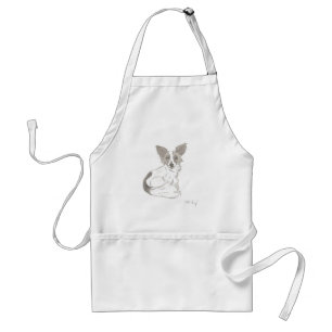 Delantal Papillon Sketch Apron
