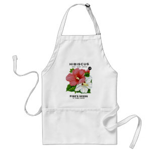 Delantal Paquete de Semillas Vintage de Hibiscus