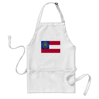 Delantal para Adulto de la Bandera de Georgia
