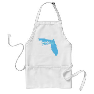 Delantal para adulto del estado de Florida