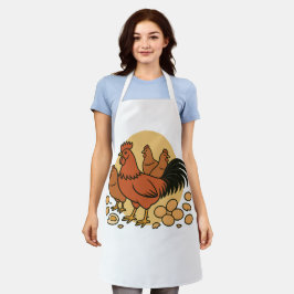 Delantal para Amantes del Pollo