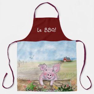 Delantal para barbacoa