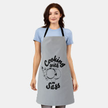 delantal para cocinar con sass