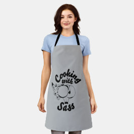 delantal para cocinar con sass