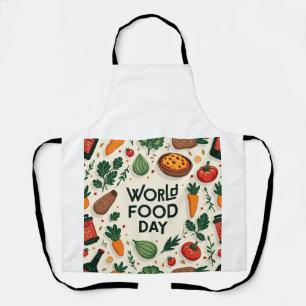 Delantal "Para conmemorar el Día Mundial de la Alimentación