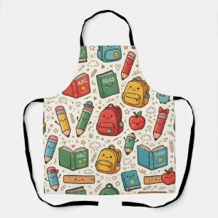 Delantal para Escuela - Patrón Adorable