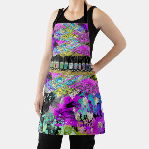 Delantal para Fiesta Nocturna o Salón Glam