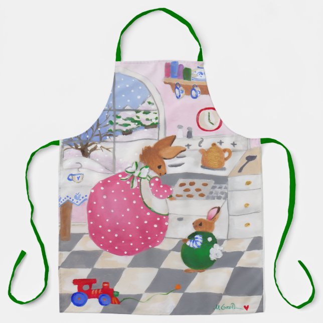 Delantal para Hornear Galletas (Anverso)