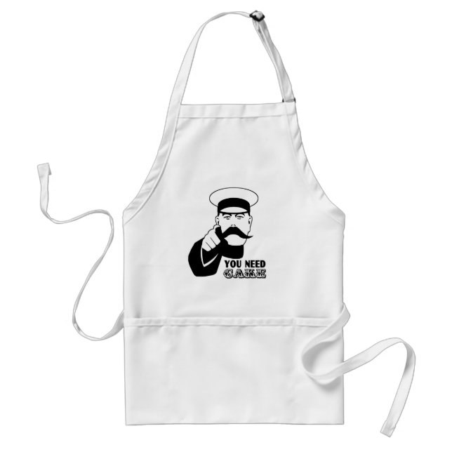 delantal para hornear pastel Lord Kitchener (Frente)