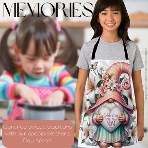 Delantal para la Celebración del Día de la Madre