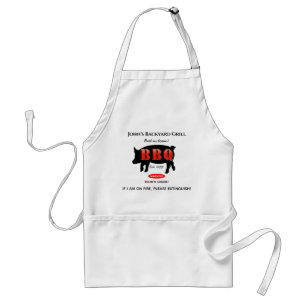 Delantal Para los tipos de parrilladas domésticas