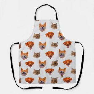 Delantal para mamá de perro o gato con foto person