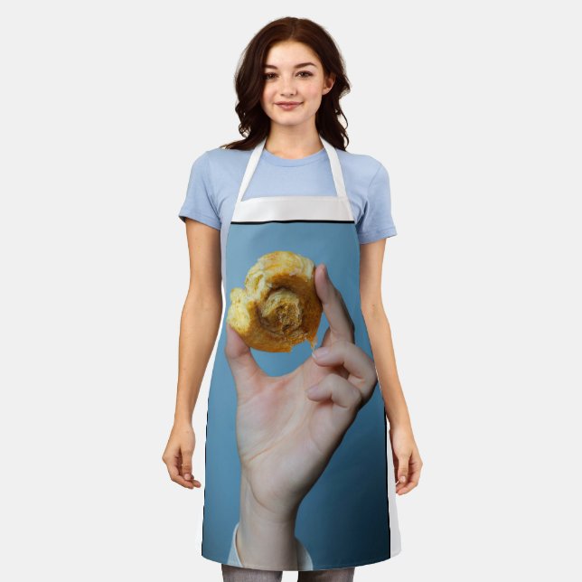 delantal para mujeres en la cocina (Gastado)