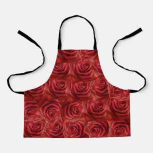 Delantal para niños pequeños Rosas Rojas