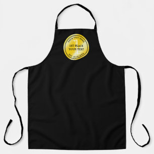 Delantal para parrillada medalla de oro 1er lugar 