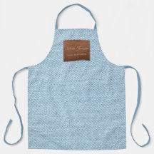 Parche moderno de cuero textil para jeans de denim