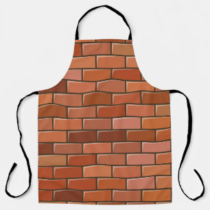 Delantal pared de ladrillo
