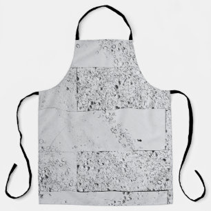 Delantal Pared de ladrillo blanco