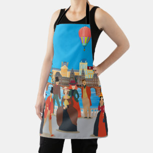 Delantal París victoriano