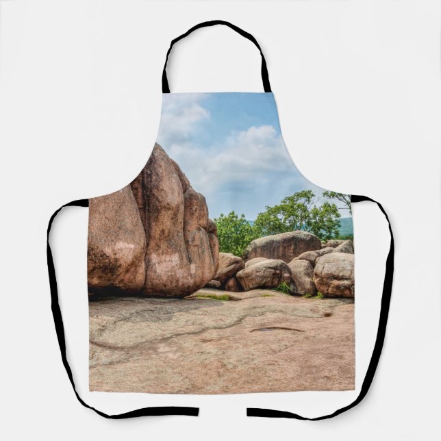 Delantal Parque estatal Elephant Rocks (Anverso)