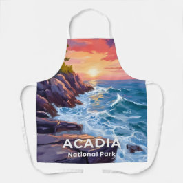 Delantal Parque Nacional Acadia | Otter Cliffs Viajes a Mai