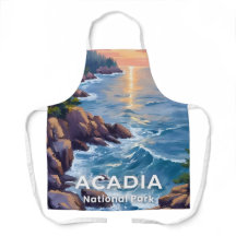 Parque Nacional Acadia | Pintura de Maine Arte de 