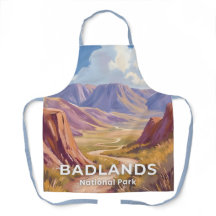 Parque Nacional Badlands Dakota del Sur Arte de Vi