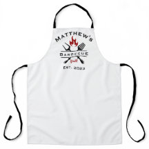 Parrillada y parrillada personalizada Apron mascul