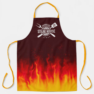 Delantal Parrilladas de barbacoa — Steak House personalizad