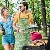 Parrillero Sargento Camo Parrillada Personalizada 